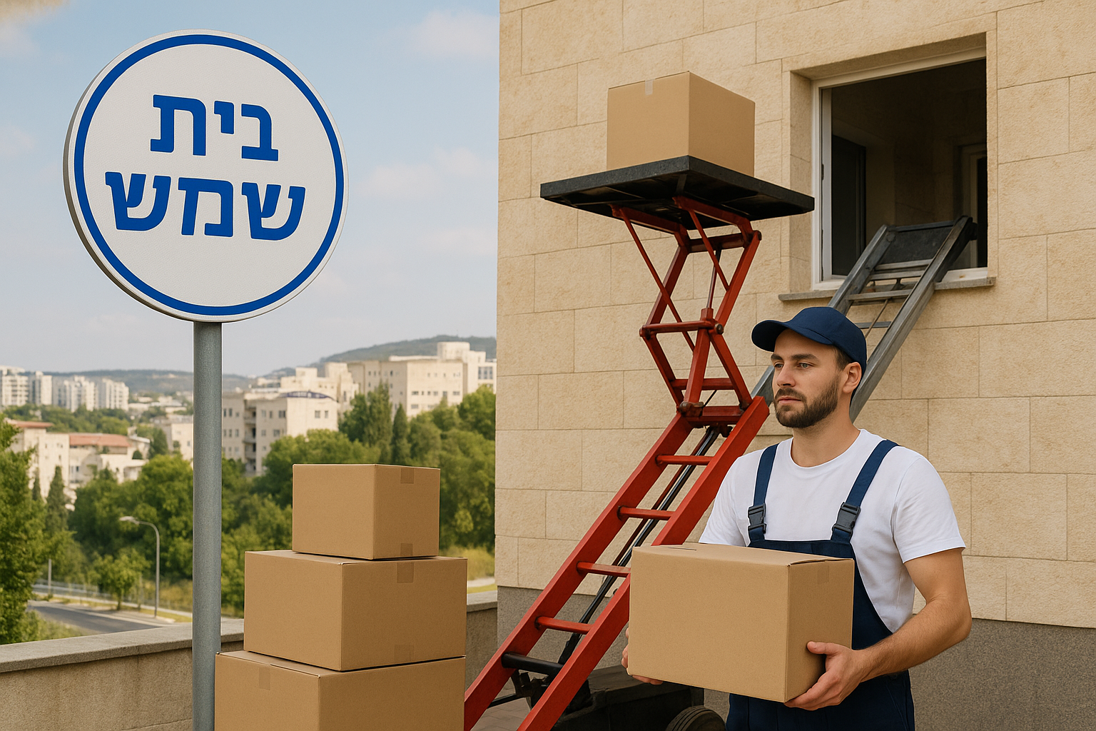 ובלות קטנות בבית שמש
