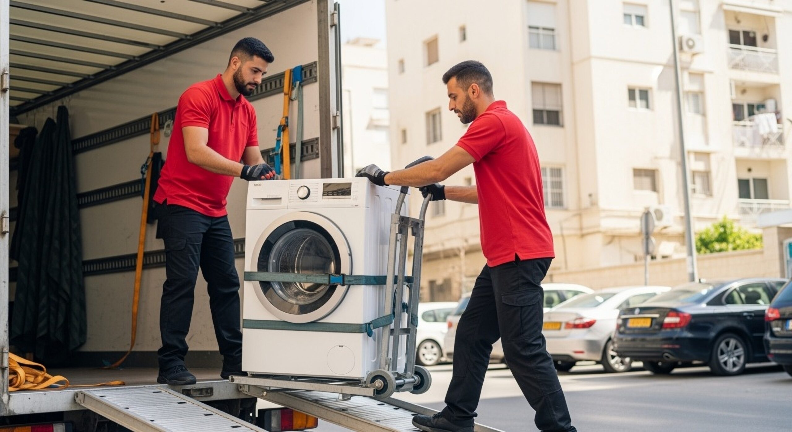 הובלת מכונת כביסה באשדוד