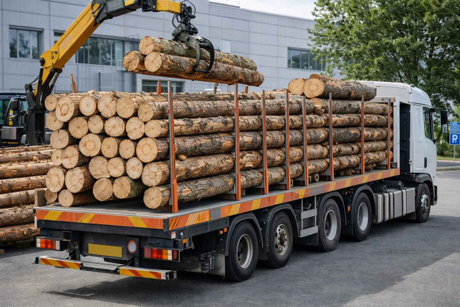 הובלת עצים